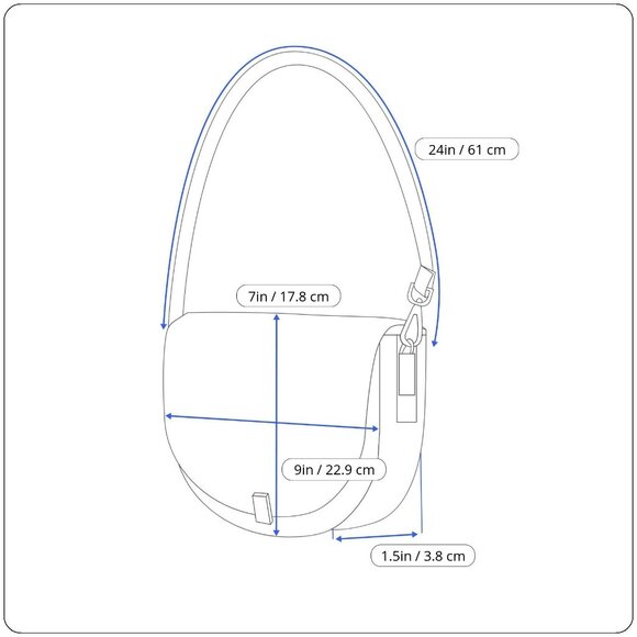 B. Makowsky Women’s Black & Bronze Leather With Fringe Zippered Crossbody Bag - Picture 15 of 15